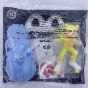 2022 McDonald's Happy Meal Toy Sonic The Hedgehog 2 - Toy #8 Super Sonic- NEW